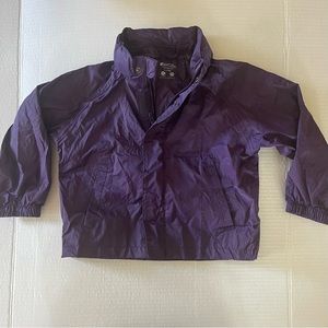 Mountain Warehouse Kids Plum Rain jacket with hood Size 2-3